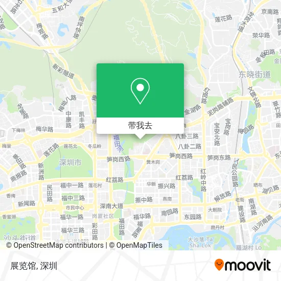 展览馆地图