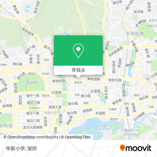 华新小学地图