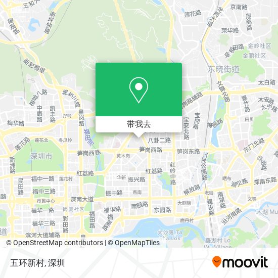 五环新村地图