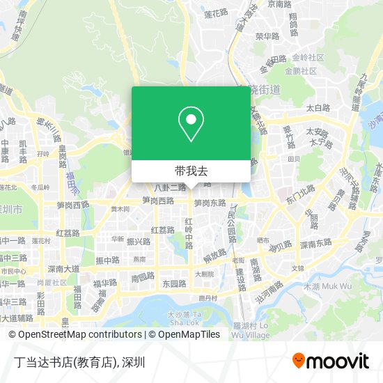 丁当达书店(教育店)地图