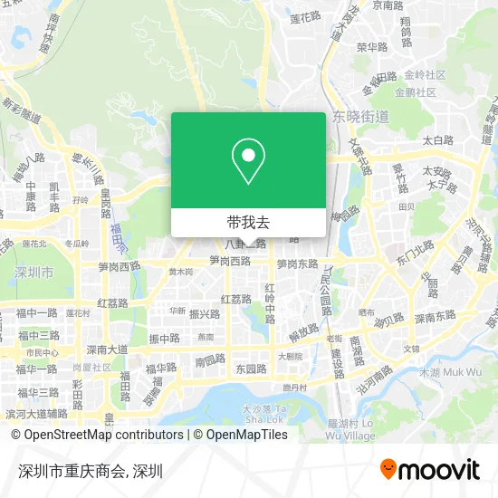 深圳市重庆商会地图