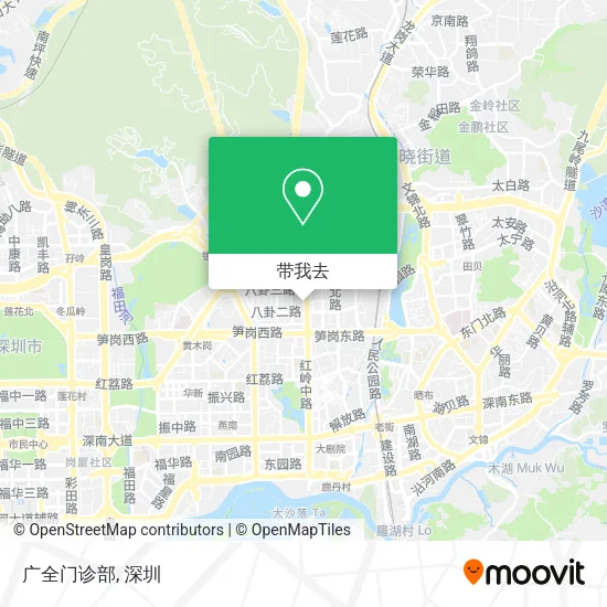 广全门诊部地图
