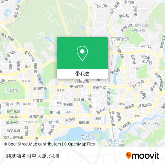 鹏基商务时空大厦地图