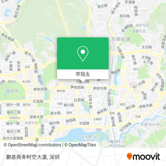 鹏基商务时空大厦地图