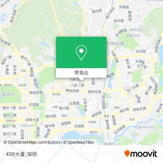 430大厦地图