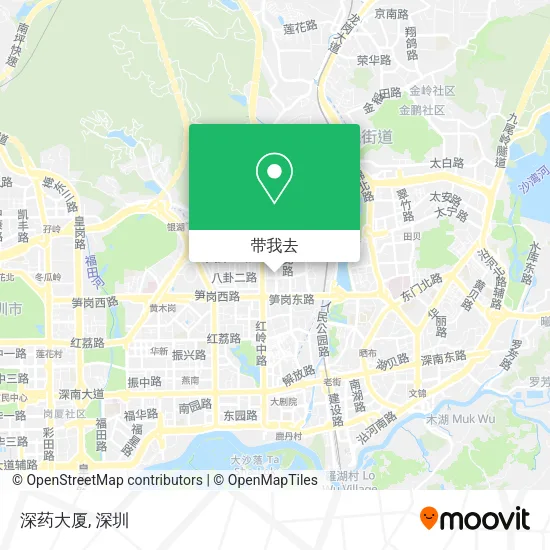 深药大厦地图