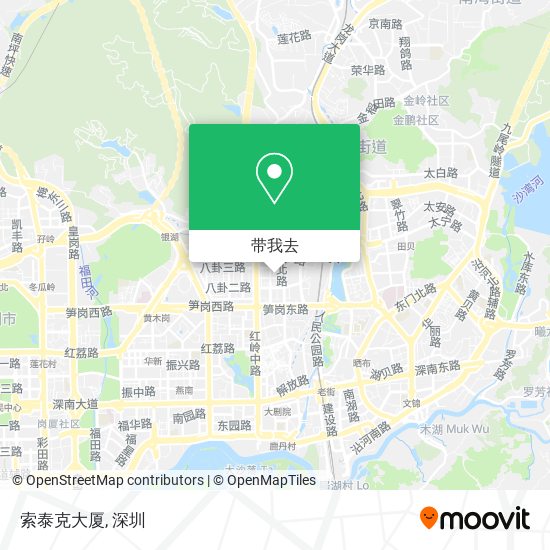 索泰克大厦地图