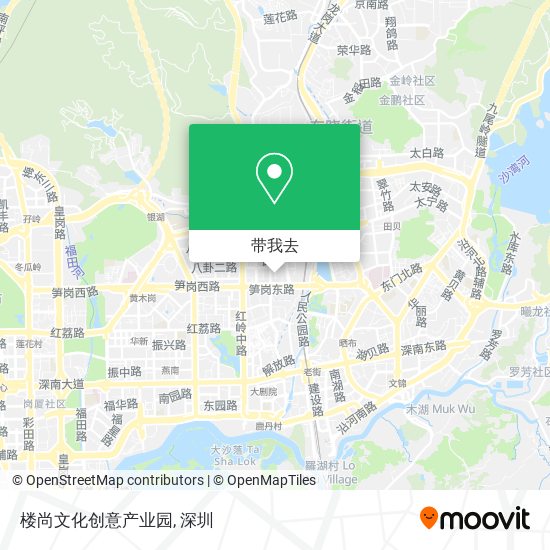 楼尚文化创意产业园地图