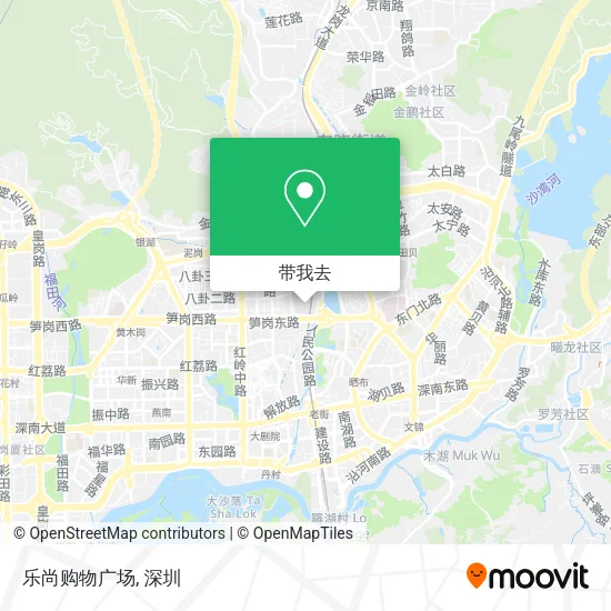 乐尚购物广场地图