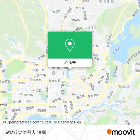 易站连锁便利店地图