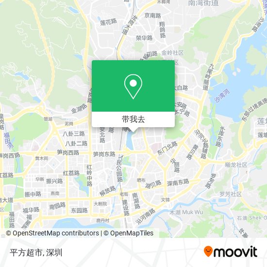 平方超市地图