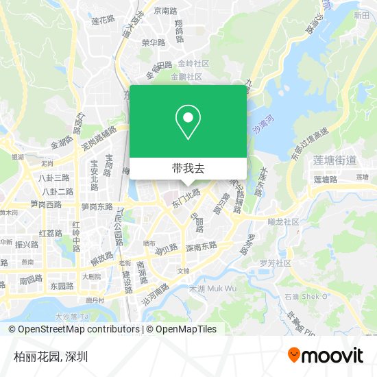 柏丽花园地图