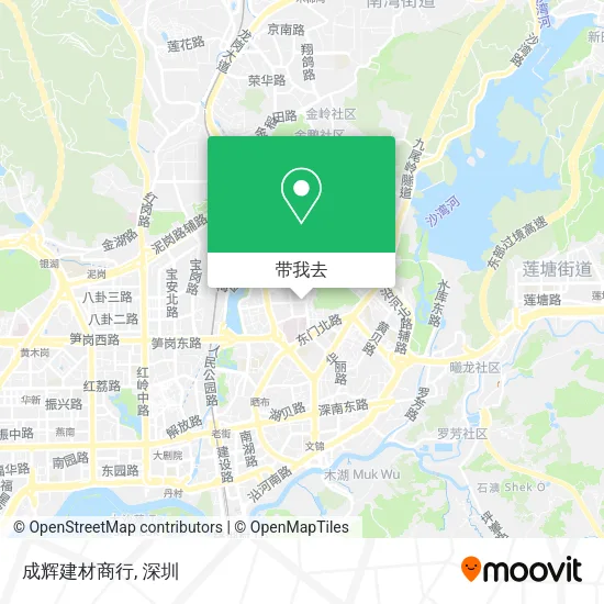 成辉建材商行地图