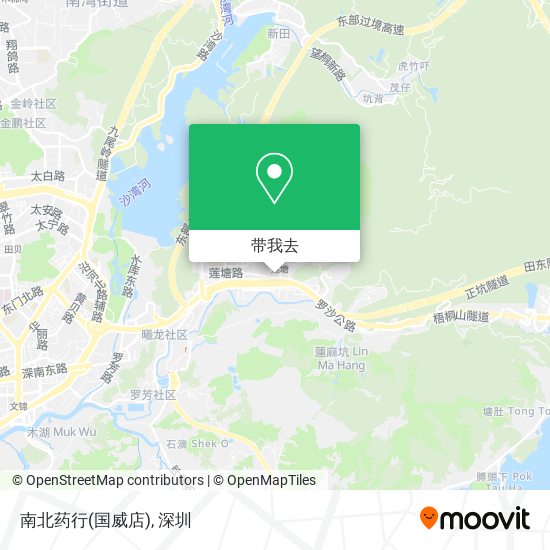 南北药行(国威店)地图