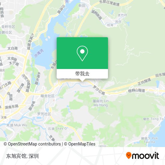东旭宾馆地图