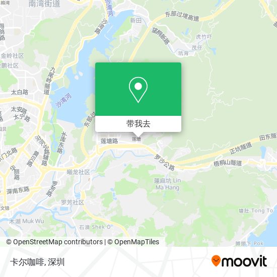 卡尔咖啡地图
