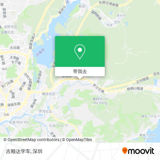 吉顺达学车地图