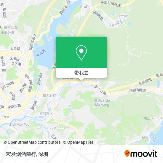 宏发烟酒商行地图