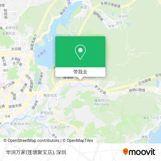 华润万家(莲塘聚宝店)地图