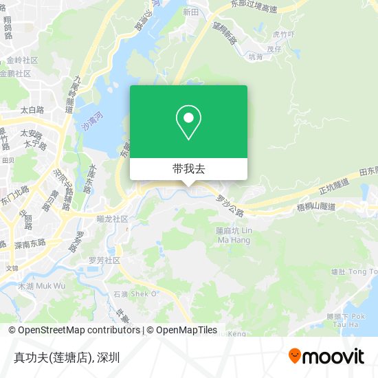 真功夫(莲塘店)地图