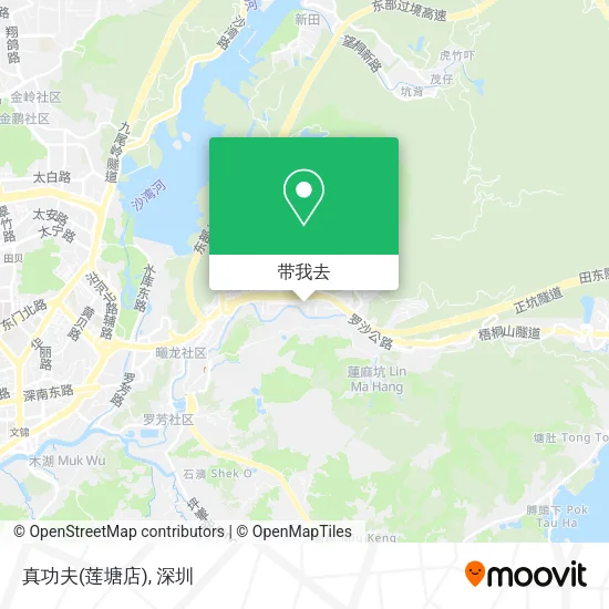 真功夫(莲塘店)地图