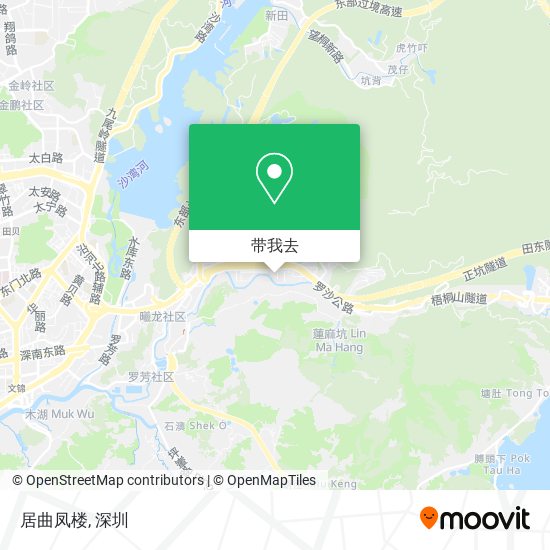 居曲凤楼地图