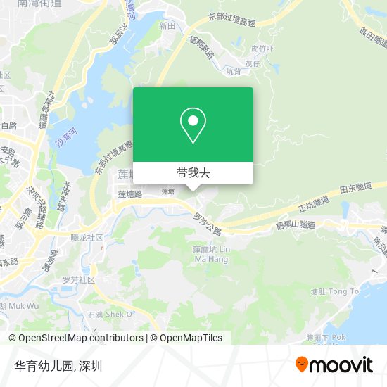 华育幼儿园地图