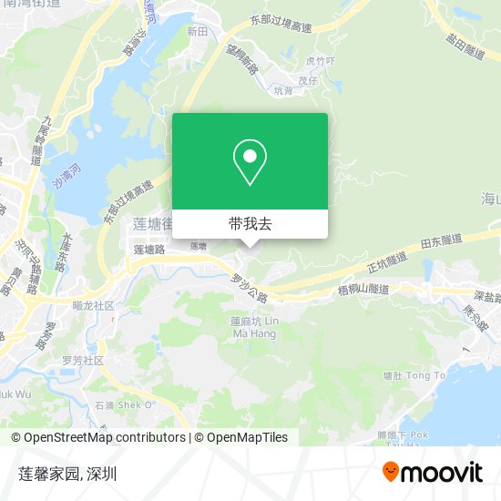 莲馨家园地图
