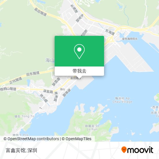 富鑫宾馆地图