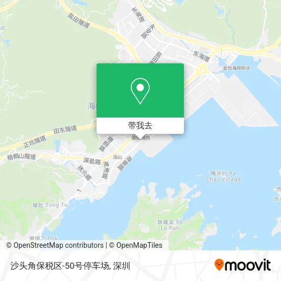 沙头角保税区-50号停车场地图