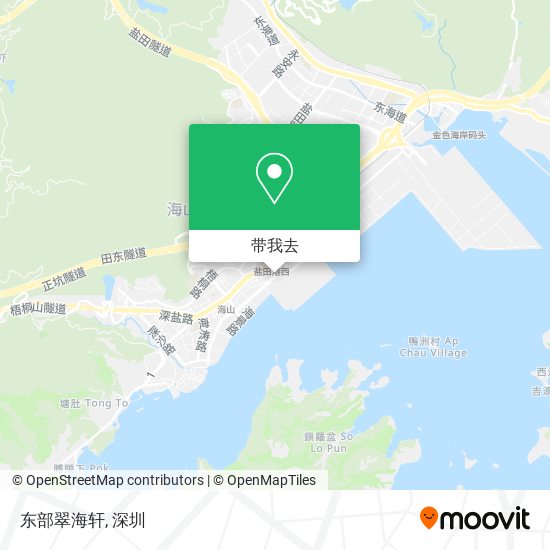 东部翠海轩地图