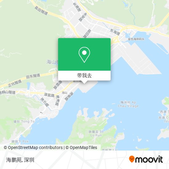 海鹏苑地图