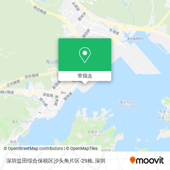 深圳盐田综合保税区沙头角片区-29栋地图