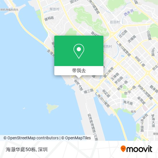 海灏华庭50栋地图