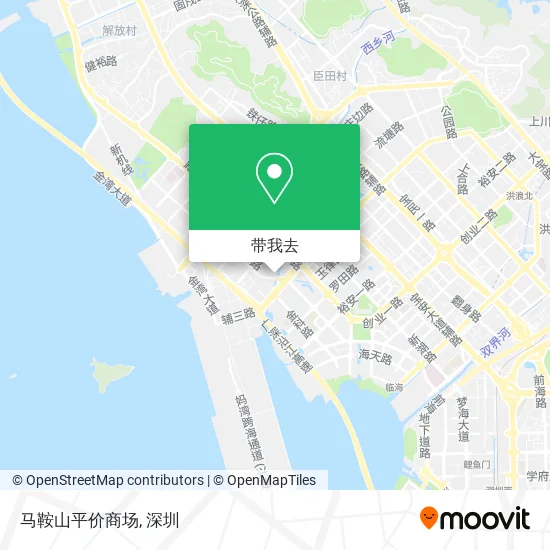 马鞍山平价商场地图