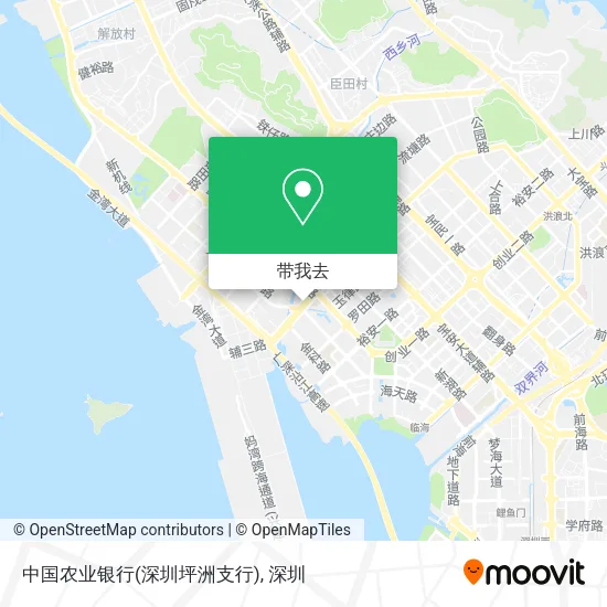 中国农业银行(深圳坪洲支行)地图
