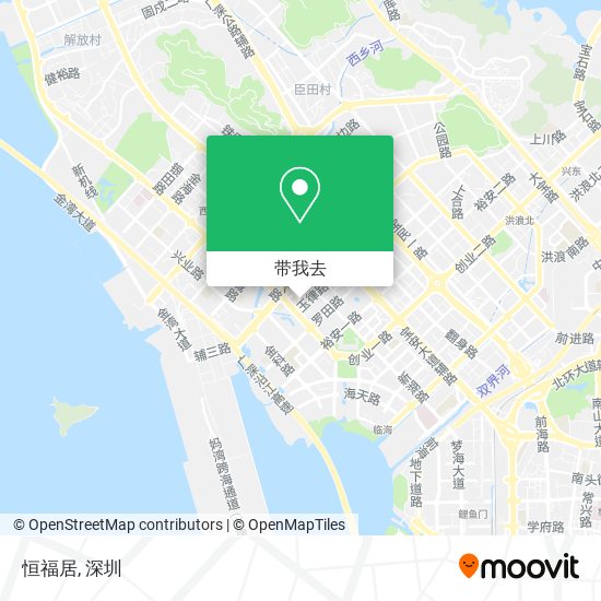 恒福居地图