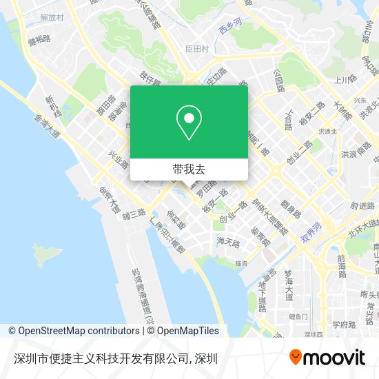 深圳市便捷主义科技开发有限公司地图