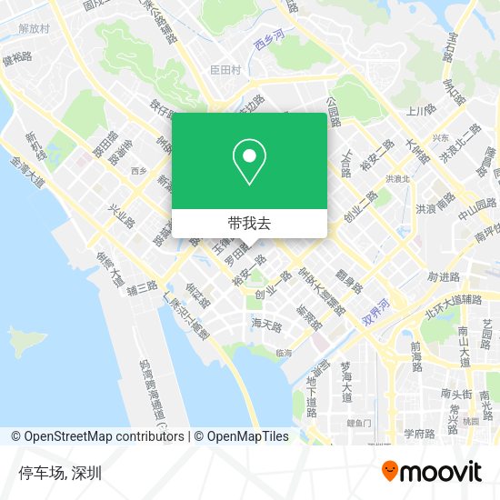 停车场地图