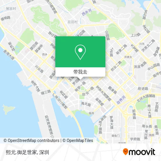 熙元.御足世家地图