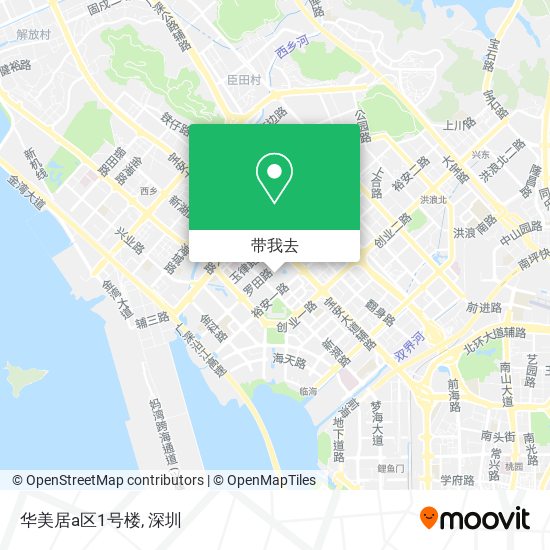 华美居a区1号楼地图