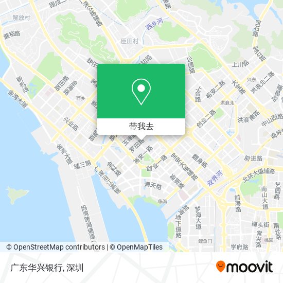 广东华兴银行地图
