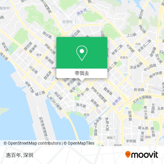 惠百年地图