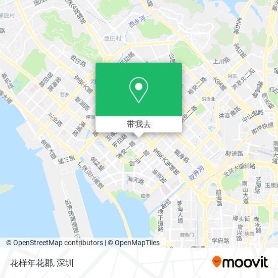 花样年花郡地图