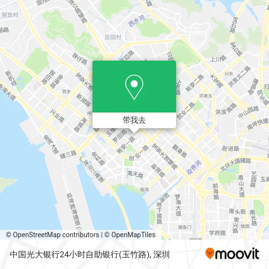 中国光大银行24小时自助银行(玉竹路)地图