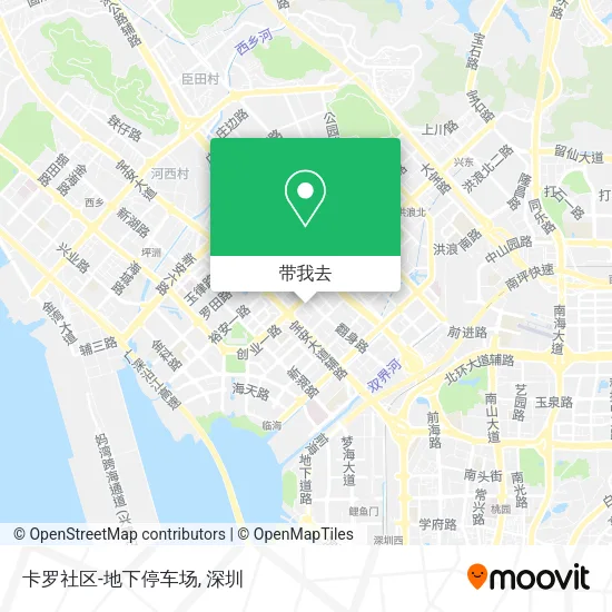 卡罗社区-地下停车场地图