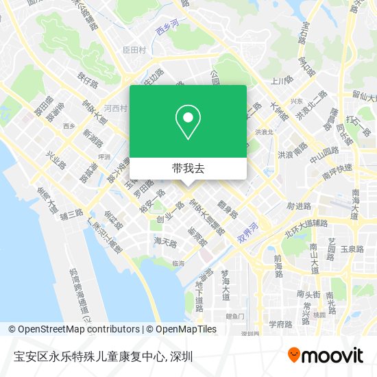 宝安区永乐特殊儿童康复中心地图