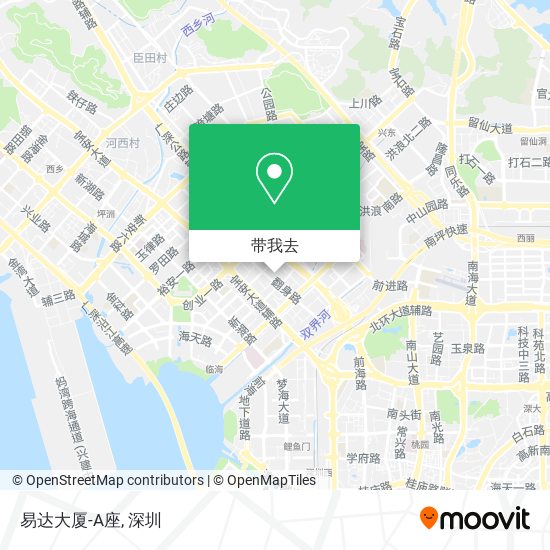 易达大厦-A座地图