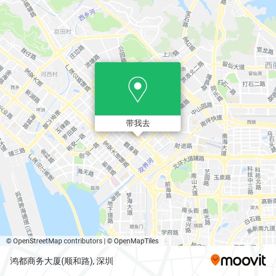 鸿都商务大厦(顺和路)地图