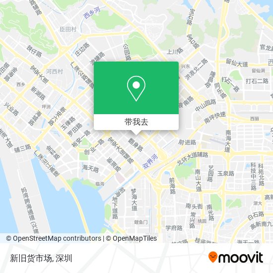 新旧货市场地图